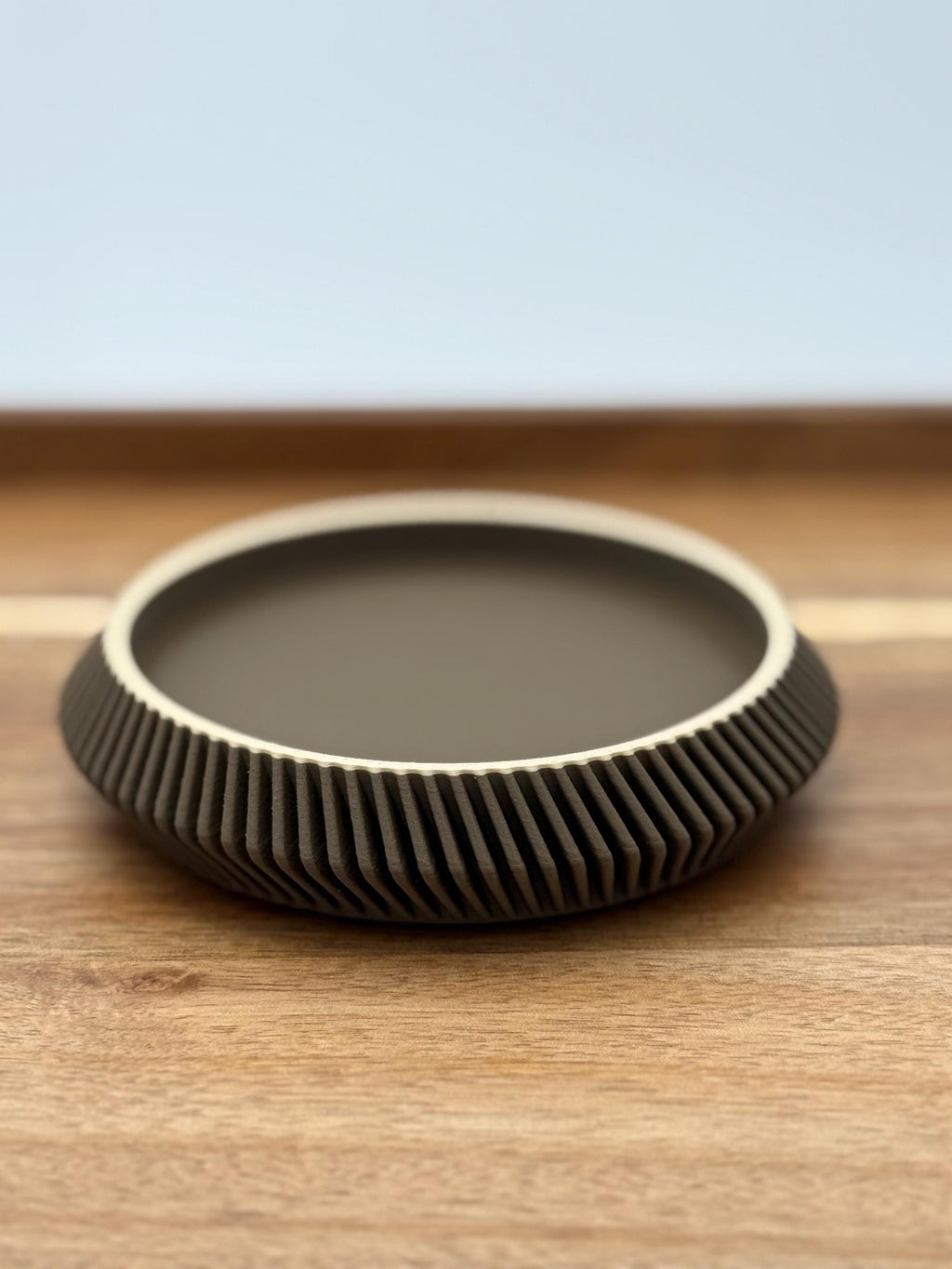 Minimalist Drink Coasters | Modern Curvy Ribbed Design | Protect and Decorate tables
