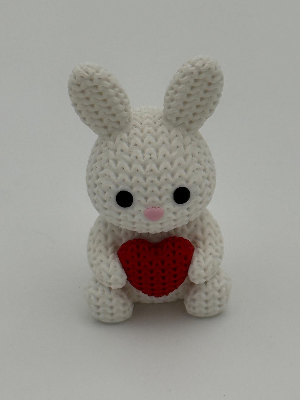 Set of 3 Crocheted Bunnies with Floral Plaque | Easter Nursery Decor | Spring Decor