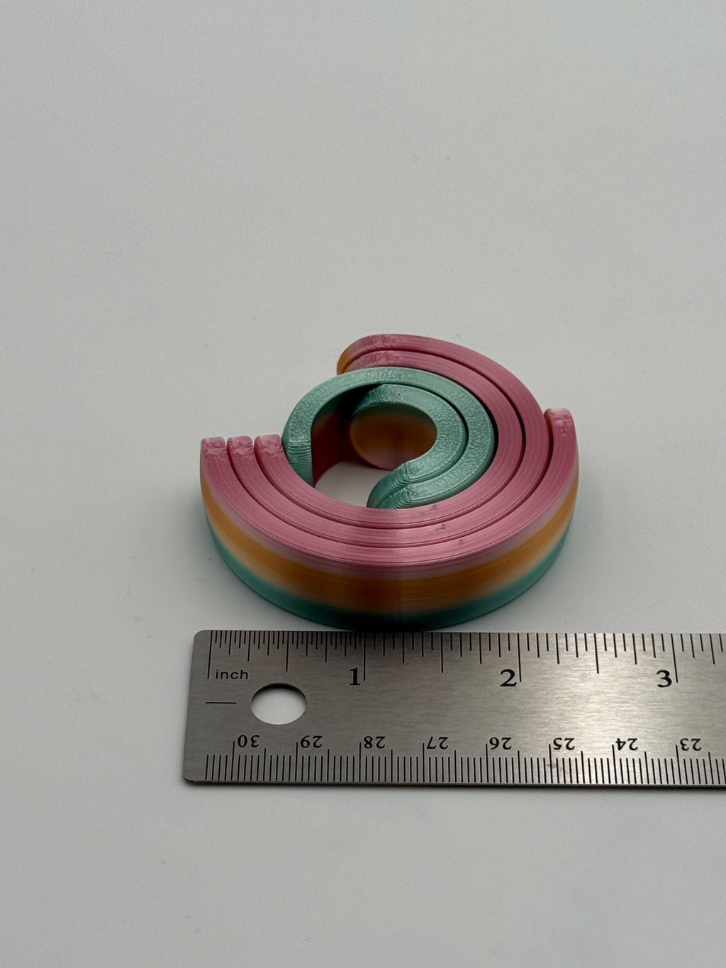 3D Printed Gyro Spinner – Multicolor Fidget Toy for Stress Relief, Focus, Anxiety (Adults, Kids)