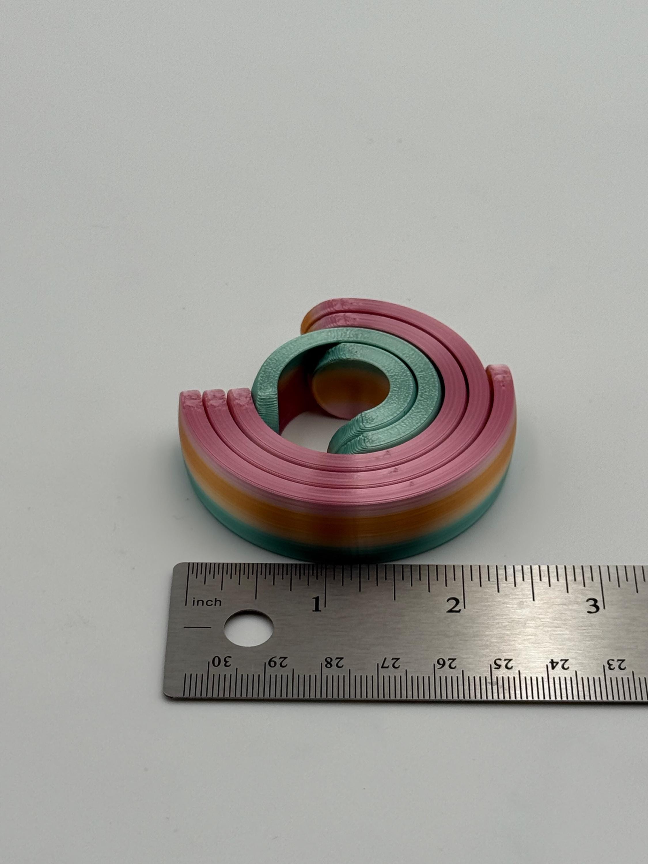 3D Printed Gyro Spinner – Multicolor Fidget Toy for Stress Relief, Focus, Anxiety (Adults, Kids)