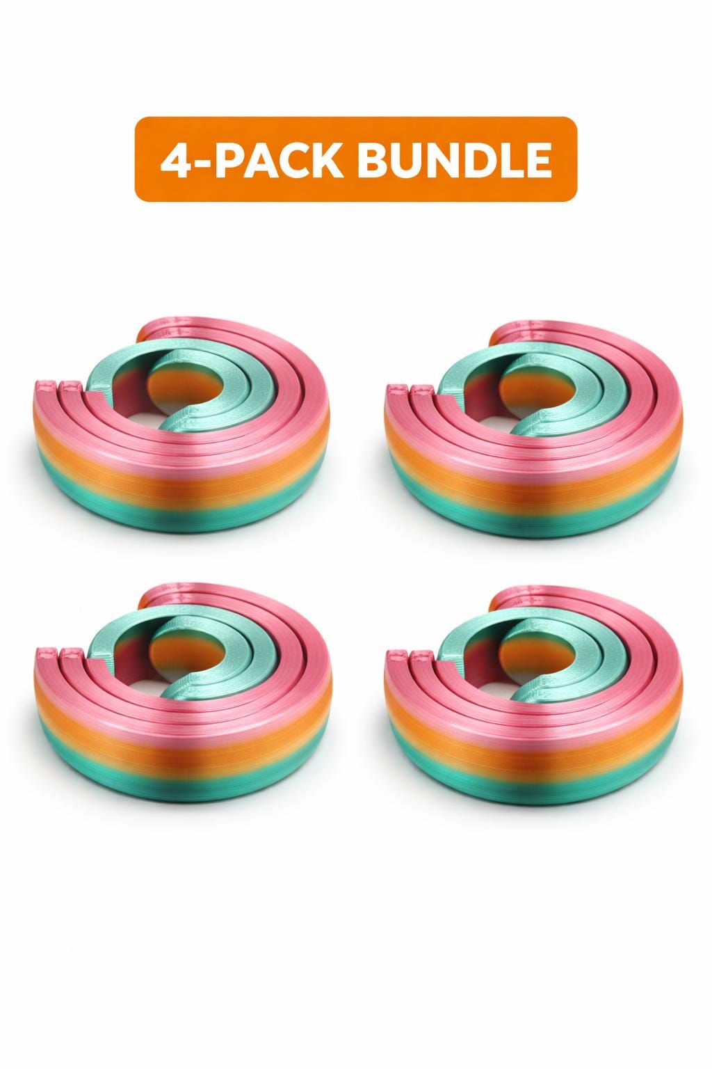 3D Printed Gyro Spinner – Multicolor Fidget Toy for Stress Relief, Focus, Anxiety (Adults, Kids)