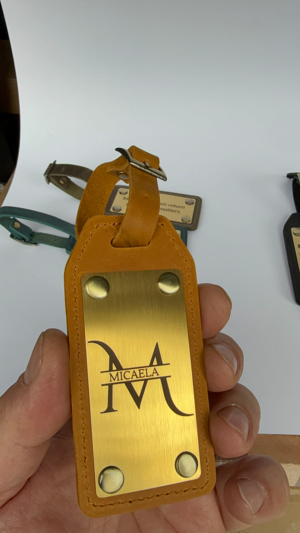 Luggage Tag, Travel Bag Identifier and Suitcase Accessory, Practical Gift for Travelers and Vacation Luggage