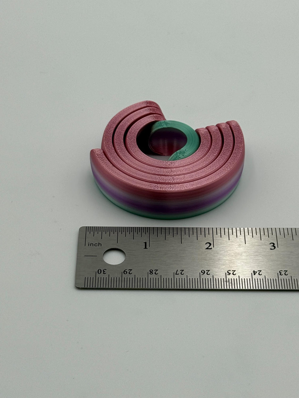 3D Printed Gyro Spinner – Multicolor Fidget Toy for Stress Relief, Focus, Anxiety (Adults, Kids)