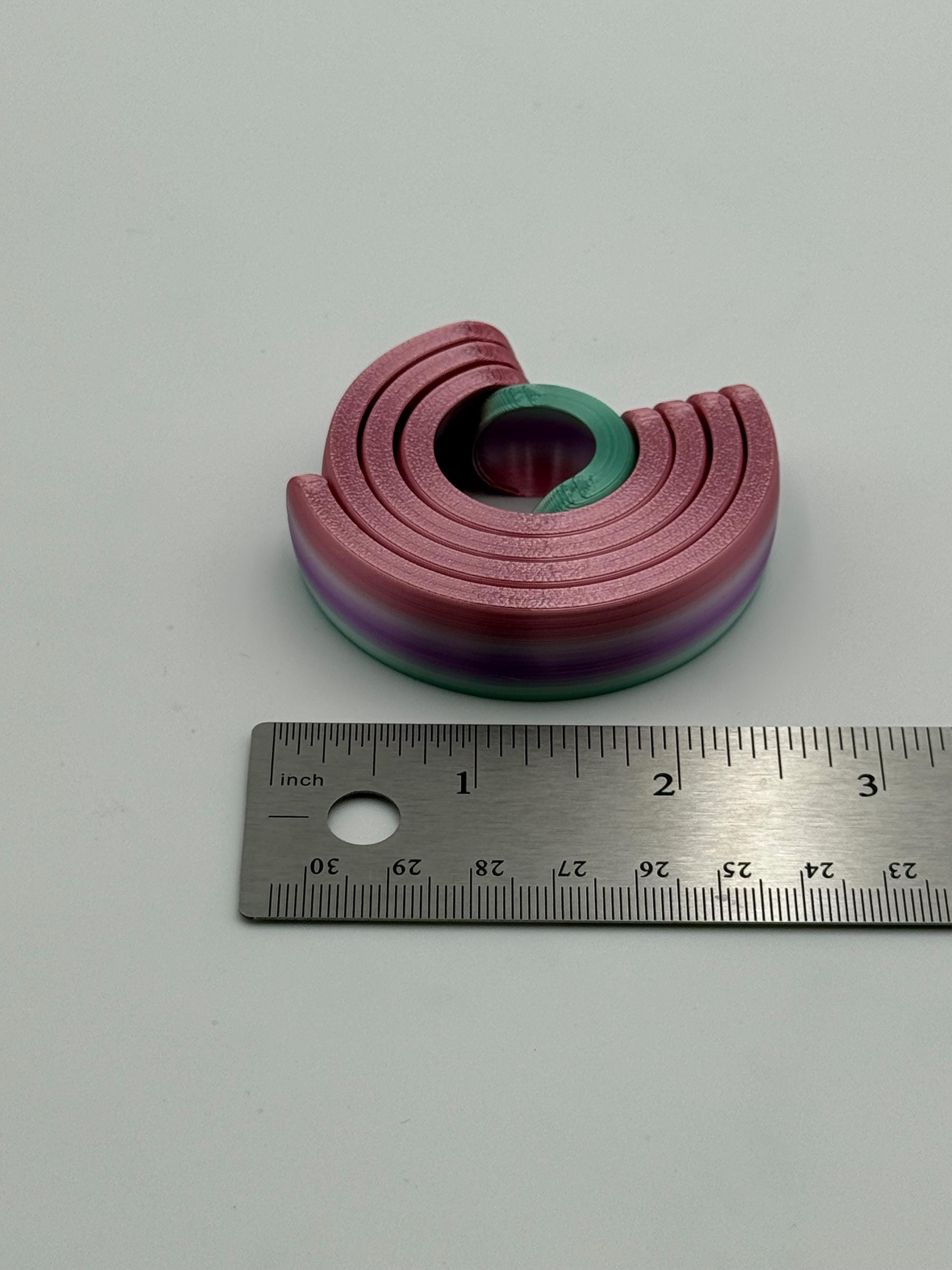3D Printed Gyro Spinner – Multicolor Fidget Toy for Stress Relief, Focus, Anxiety (Adults, Kids)